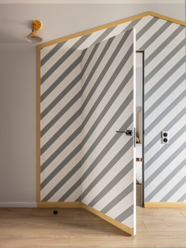 Фотография: Прихожая в стиле Современный, Квартира, Проект недели, Самара, 4 и больше, Более 90 метров, Айгуль Султанова – фото на INMYROOM