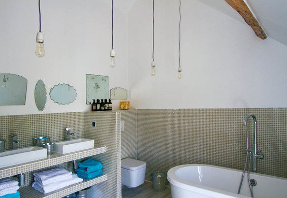 Фотография: Ванная в стиле Прованс и Кантри, Скандинавский, Современный – фото на INMYROOM
