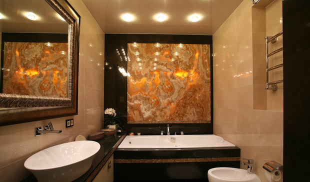 Фото из портфолио Наши работы с натуральным камнем – фотографии дизайна интерьеров на INMYROOM