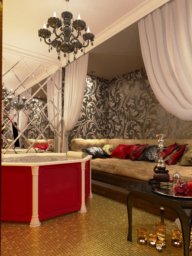 Фото из портфолио мини Клуб ул. Северная – фотографии дизайна интерьеров на INMYROOM