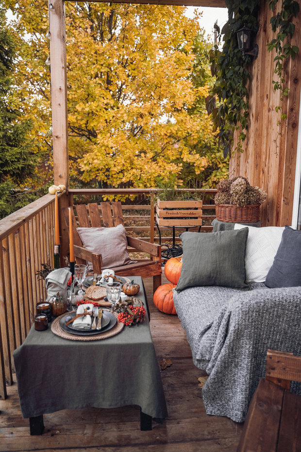 Фотография: Терраса в стиле Скандинавский, Прованс и Кантри, Дом, Проект дня, Дача, Дом и дача, Московская область, 3 комнаты, 60-90 метров, Звенигород – фото на INMYROOM
