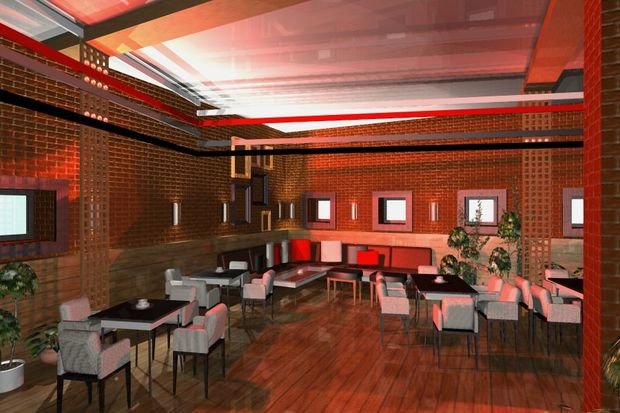 Фото из портфолио ✯ Спорт-бар(РФ) ✯ – фотографии дизайна интерьеров на INMYROOM