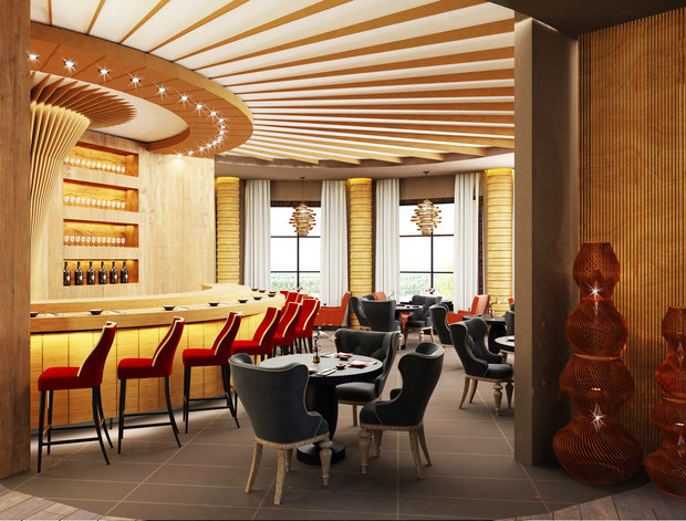 Фото из портфолио Паназиатский ресторан – фотографии дизайна интерьеров на INMYROOM