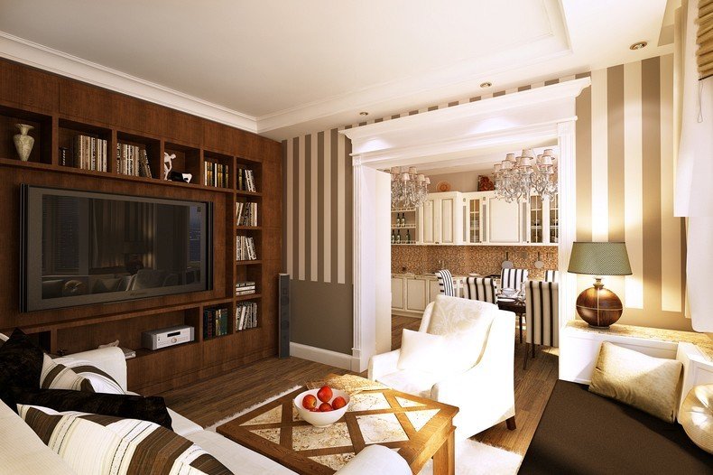 Фото из портфолио Квартира 130 кв.м. в ЖК "Триумф-Палас" – фотографии дизайна интерьеров на INMYROOM Фото из портфолио Квартира 130 кв.м. в ЖК "Триумф-Палас" – фотографии дизайна интерьеров на INMYROOM