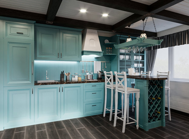 Фото из портфолио Гостевой дом-баня, пос. Глебычево – фотографии дизайна интерьеров на INMYROOM