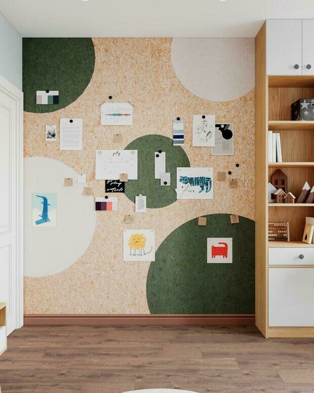 Фотография: Детская в стиле Скандинавский, Современный, Эклектика, Квартира, Проект недели, Санкт-Петербург, Монолитный дом, 3 комнаты, 60-90 метров, VizDiz, Илона Ореховская – фото на INMYROOM