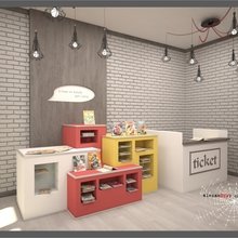 Фото из портфолио Магазин Комиксов – фотографии дизайна интерьеров на INMYROOM