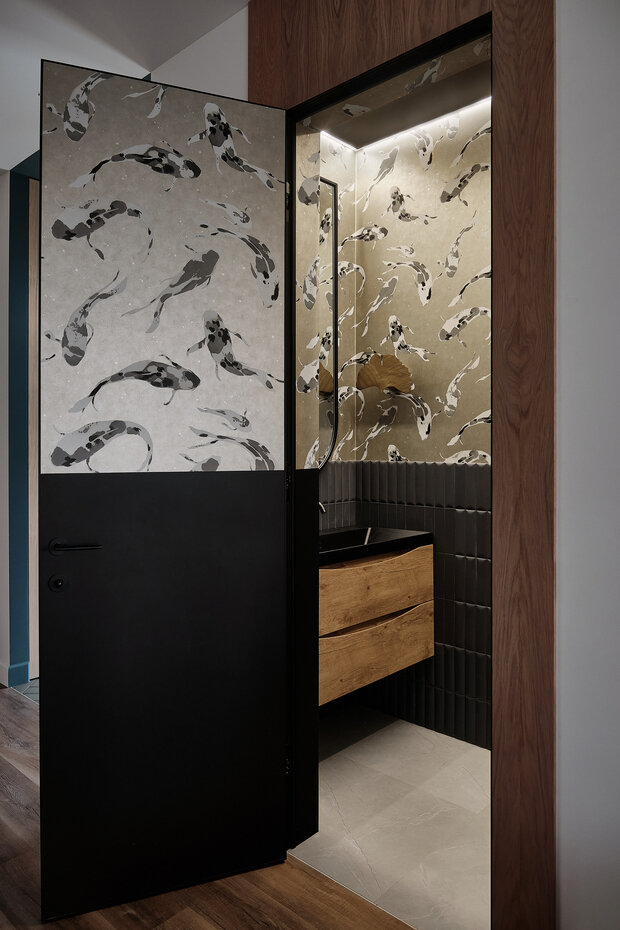 Фотография: Ванная в стиле Современный, Скандинавский, Дом, Проект дня, Дом и дача, Пермь, 4 и больше, Более 90 метров – фото на INMYROOM