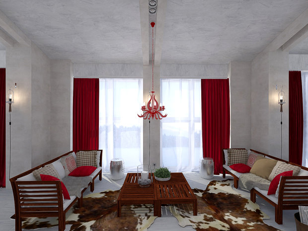 Фото из портфолио Птица счастья и две собаки – фотографии дизайна интерьеров на INMYROOM