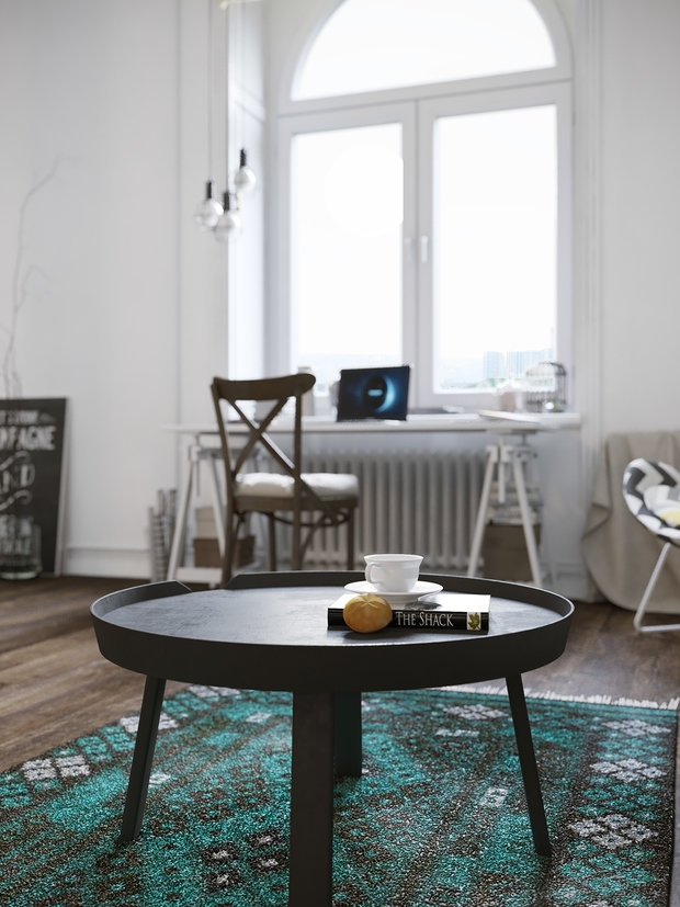 Фото из портфолио Скандинавский лофт – фотографии дизайна интерьеров на INMYROOM