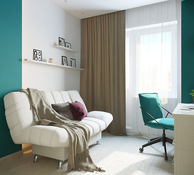 Фото из портфолио Домашний кабинет – фотографии дизайна интерьеров на INMYROOM