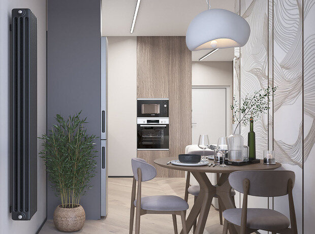 Фото из портфолио Проект 1кв.39 м2 – фотографии дизайна интерьеров на INMYROOM