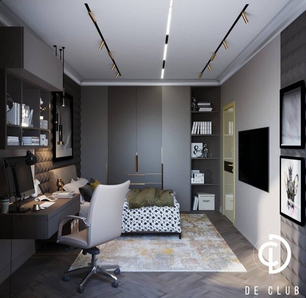 Фото из портфолио Квартира 150 м² в ЖК «Сердце Столицы». Современный стиль – фотографии дизайна интерьеров на INMYROOM