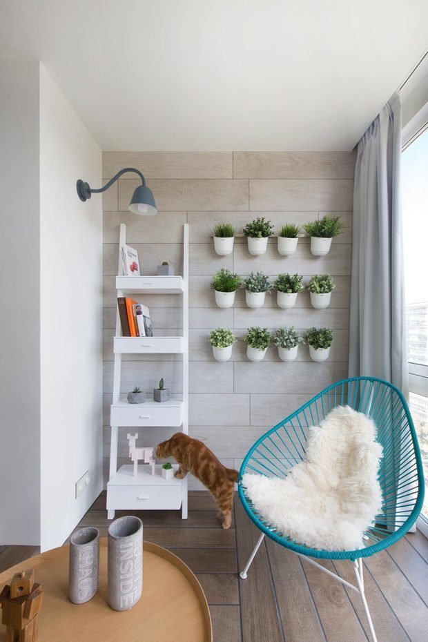 Фотография: Балкон в стиле Минимализм, Современный, Квартира, Проект недели, Москва, Монолитный дом, 3 комнаты, 60-90 метров, Zeworkroomstudio – фото на INMYROOM