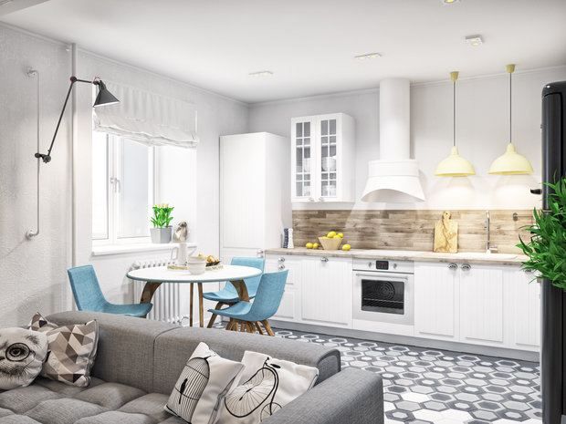 Фото из портфолио Scandinavian №1 – фотографии дизайна интерьеров на INMYROOM