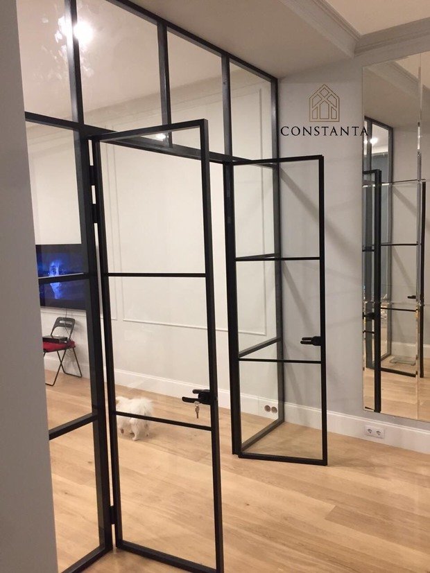 Фото из портфолио Лофт перегородки в квартире – фотографии дизайна интерьеров на INMYROOM