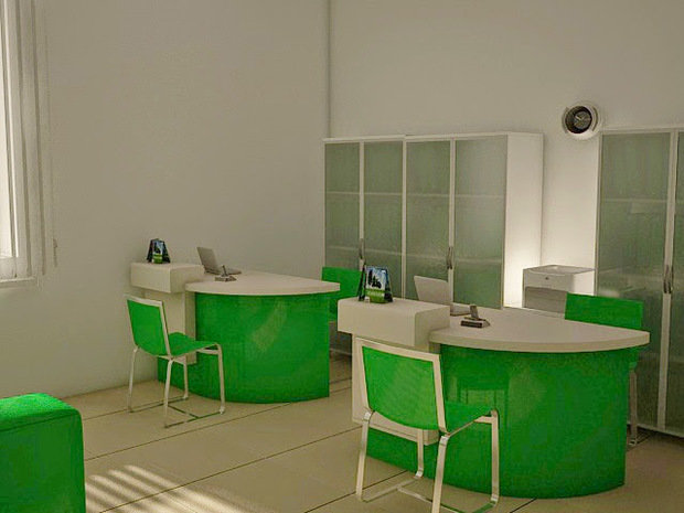 Фото из портфолио Волгоград Мегафон ул. Мира, 20 – фотографии дизайна интерьеров на INMYROOM