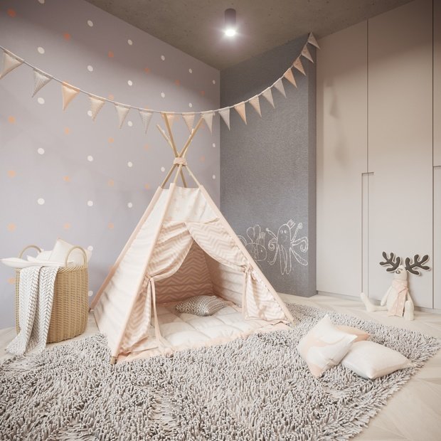 Фото из портфолио LOFT in pastel colour – фотографии дизайна интерьеров на INMYROOM