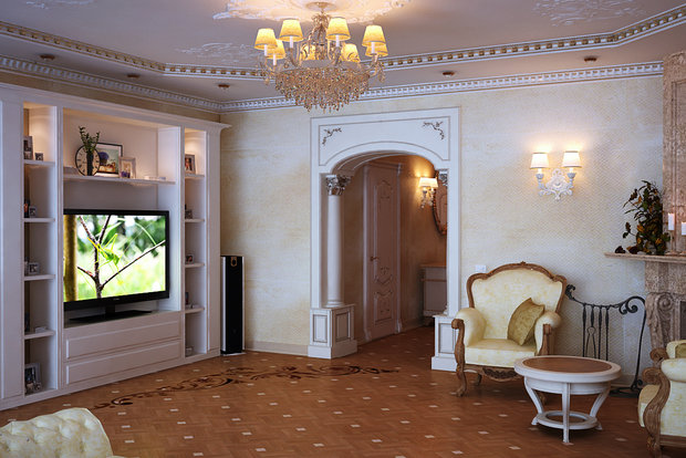 Фото из портфолио Дом, г.Москва, 600м – фотографии дизайна интерьеров на INMYROOM