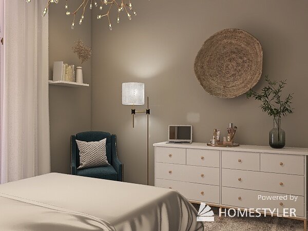 Фото из портфолио Спальня 12кв.м. – фотографии дизайна интерьеров на INMYROOM