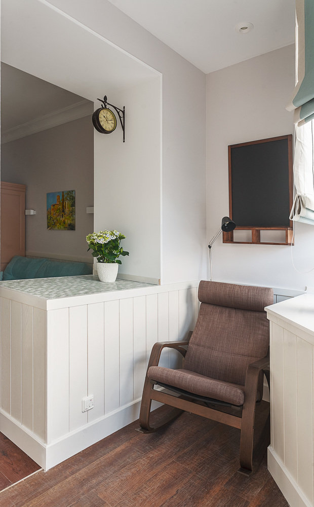 Фотография: Балкон в стиле Скандинавский, Современный, Квартира, Проект недели, Москва, Марина Саркисян, Сергей Красюк, новостройка, 4 и больше, Более 90 метров – фото на INMYROOM