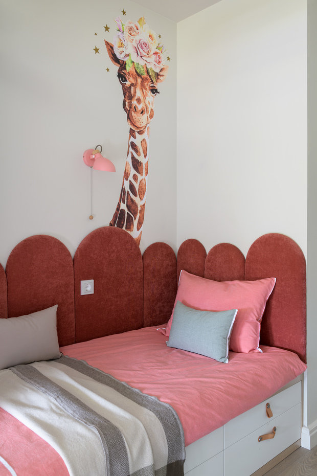 Фотография: Детская в стиле Современный, Эклектика, Квартира, Проект недели, Новосибирск, 3 комнаты, 60-90 метров, Александра Протасова, Студия Протасовой Александры – фото на INMYROOM