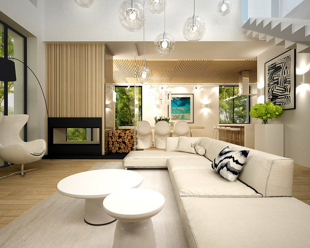 Фото из портфолио Иркутск м-н Хрустальный  уч.28 – фотографии дизайна интерьеров на INMYROOM