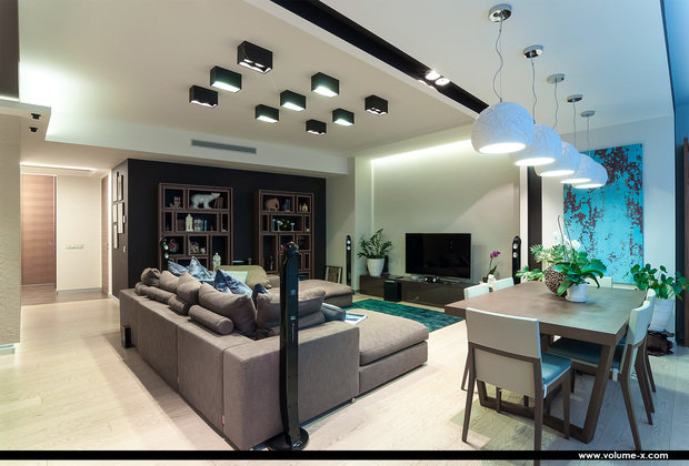 Фото из портфолио Современная квартира – фотографии дизайна интерьеров на INMYROOM