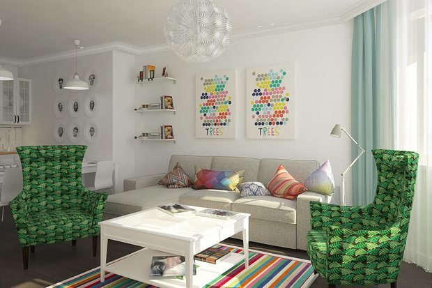 Фотография: Гостиная в стиле Лофт, Современный – фото на INMYROOM