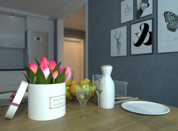 Фото из портфолио Квартира 72 кв м – фотографии дизайна интерьеров на INMYROOM