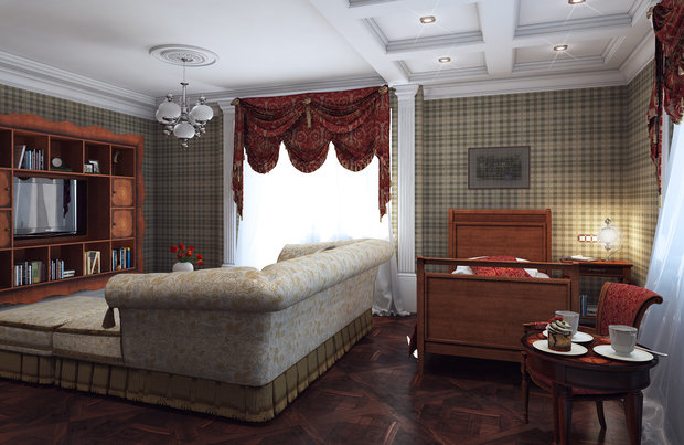 Фото из портфолио Маленькая Англия – фотографии дизайна интерьеров на INMYROOM