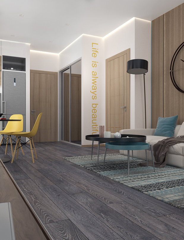 Фото из портфолио Квартира в Турции – фотографии дизайна интерьеров на INMYROOM