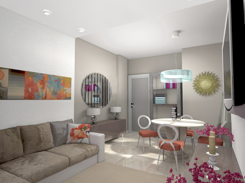 Фото из портфолио Апартаменты с защитой от зноя – фотографии дизайна интерьеров на INMYROOM Фото из портфолио Апартаменты с защитой от зноя – фотографии дизайна интерьеров на INMYROOM