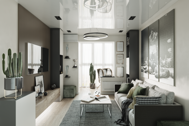 Фото из портфолио ЖК "ПОЗИТИВ 2" – фотографии дизайна интерьеров на INMYROOM
