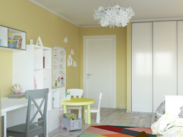 Фото из портфолио Квартира (ЖК Московский квартал) – фотографии дизайна интерьеров на INMYROOM