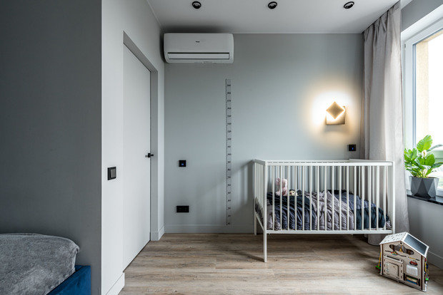 Фотография: Детская в стиле Современный, Минимализм, Малогабаритная квартира, Квартира, Проект недели, Москва, 1 комната, до 40 метров, Полина Дементьева – фото на INMYROOM