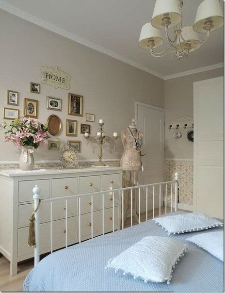 Фотография: Спальня в стиле Прованс и Кантри, Советы, Синий, Виктория Тарасова – фото на INMYROOM