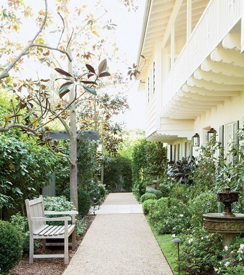 Фотография: Ландшафт в стиле , Дома и квартиры, Интерьеры звезд – фото на INMYROOM