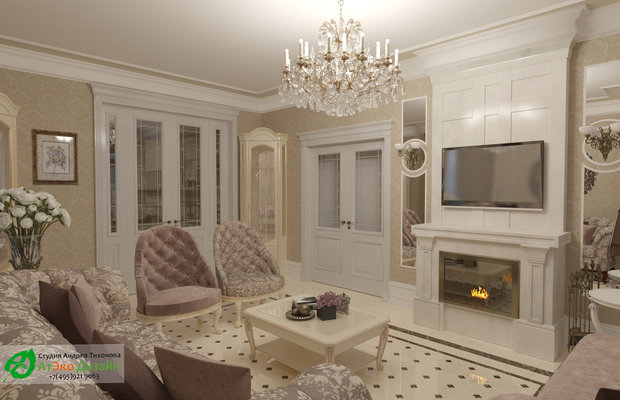Фото из портфолио Дом в классическом стиле – фотографии дизайна интерьеров на InMyRoom.ru