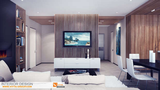 Фото из портфолио Современная квартира-студия – фотографии дизайна интерьеров на INMYROOM