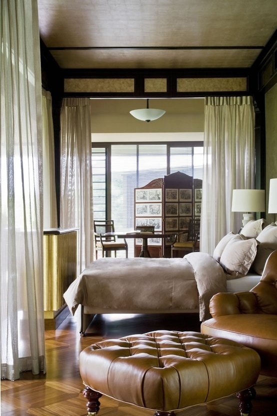 Фотография: Спальня в стиле Восточный, Декор интерьера, Текстиль, Советы, Шторы, Балдахин – фото на INMYROOM