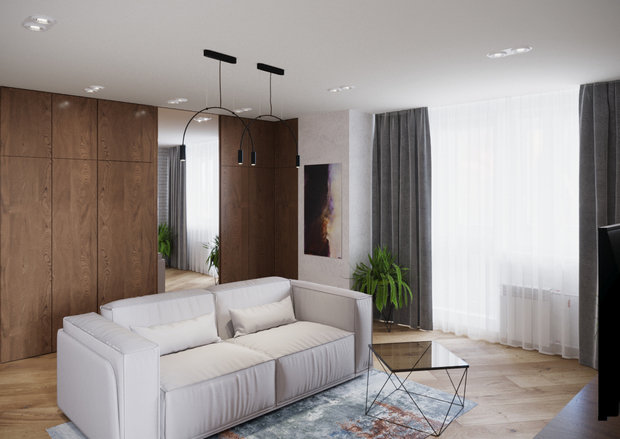 Фото из портфолио Стихия – фотографии дизайна интерьеров на INMYROOM