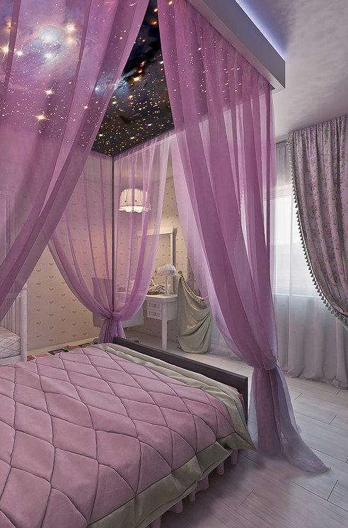 Фото из портфолио Интерьер спальни-детской. – фотографии дизайна интерьеров на INMYROOM
