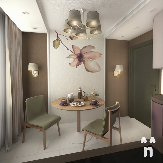 Фото из портфолио Кухня "Какао с молоком" – фотографии дизайна интерьеров на INMYROOM