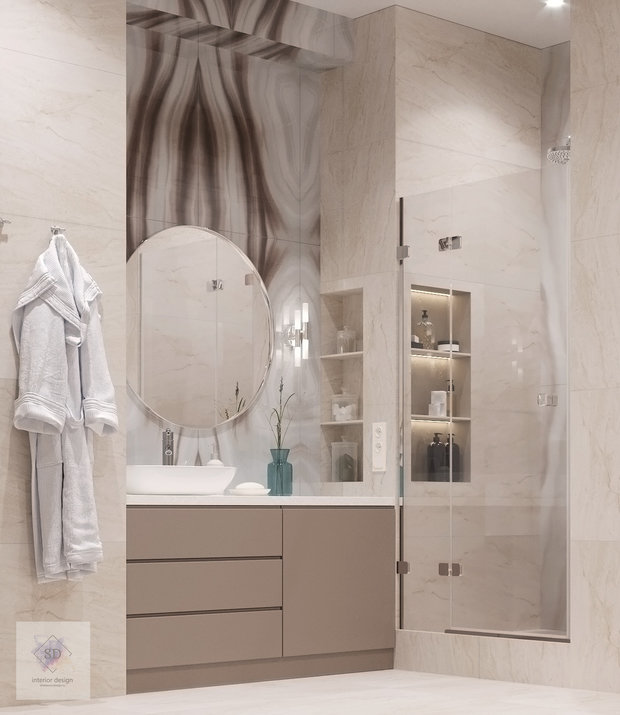 Фото из портфолио Апартаменты у моря – фотографии дизайна интерьеров на INMYROOM