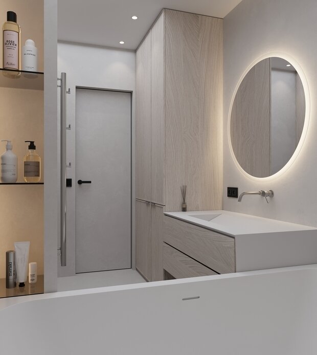 Фото из портфолио Квартира 62 м2 в Калининграде. ЖК Клен – фотографии дизайна интерьеров на INMYROOM