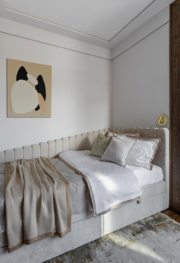 Фотография: Детская в стиле Современный, Квартира, Проект дня, Москва, 4 и больше, Более 90 метров, современный с элементами классики и роскоши, Саша Кама – фото на INMYROOM