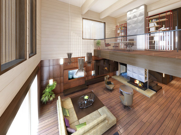 Фото из портфолио Интерьер дома в Репино (Санкт-Петербург) – фотографии дизайна интерьеров на INMYROOM