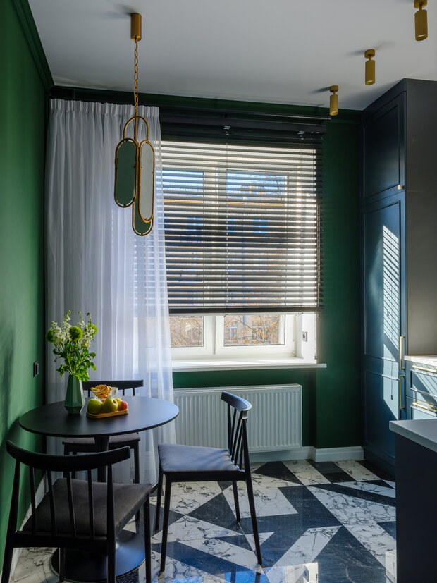 Фотография: Кухня и столовая в стиле Современный, Квартира, Проект дня, Сталинка, Кирпичный дом, 4 и больше, 60-90 метров, Санкт-Петербруг – фото на INMYROOM