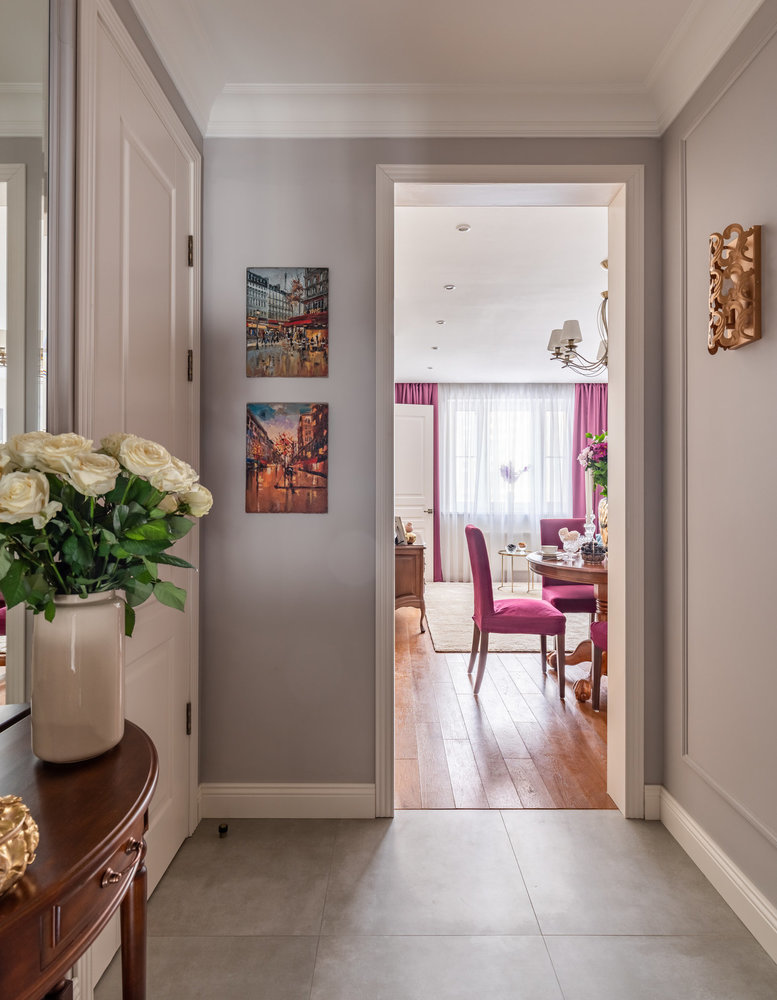 Фотография: Прихожая в стиле Классический, Современный, Квартира, Проект недели, Москва, 2 комнаты, 40-60 метров, Наталья Широкорад – фото на INMYROOM Фотография: Прихожая в стиле Классический, Современный, Квартира, Проект недели, Москва, 2 комнаты, 40-60 метров, Наталья Широкорад – фото на INMYROOM